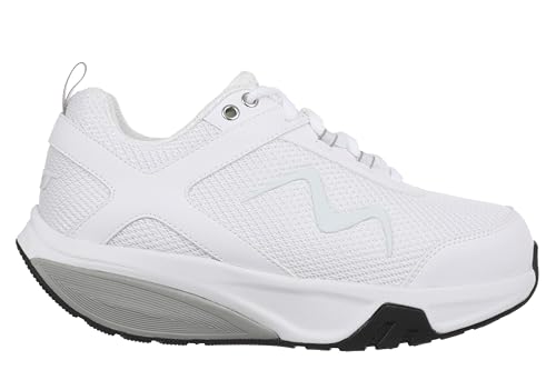 MBT Sport 4 Ii Active Fitness Walking Shoes in White for Women in Size 7.5