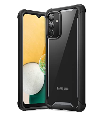 Image of i-Blason Thermoplastic Polyurethane Ares Lite Series Case For Samsung Galaxy A13 5G (2021 Release), Slim Protective Clear Case With Shockproof Bumper (Black)