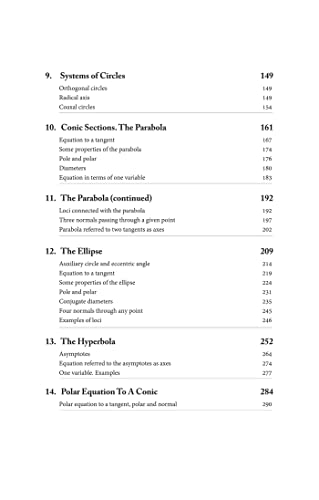 The Elements of Coordinate Geometry
