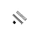 Zieichy Horn Contact Kit，Eyelet & Contact & Spring, Horn Button Repair Kit for Most GM Cars 1964-1981,Replace 752GM07, 399294