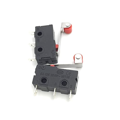 Micro interrupteur souris 3 broches 5A pour réparer un clic défectueux ou double clic fou