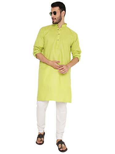 Image of Maharaja Magic Cotton Kurta Pyjama Set for Men