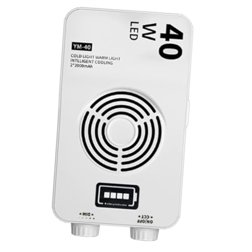Luz de bolsillo LED de 40W y foco de relleno RGB para fotografía con teléfono móvil 4