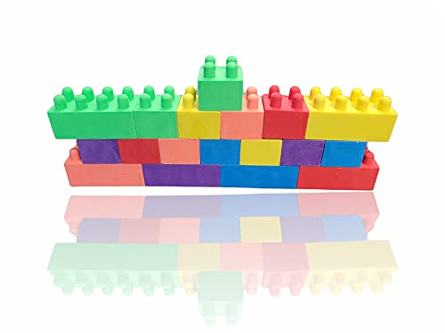 Paquete de 24 lápices y 18 borradores Block Mania miniatura 5