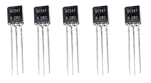 Image of Branded BC547 NPN bipolar junction transistor (BJT) General Purpose Transistor Pack of (10)