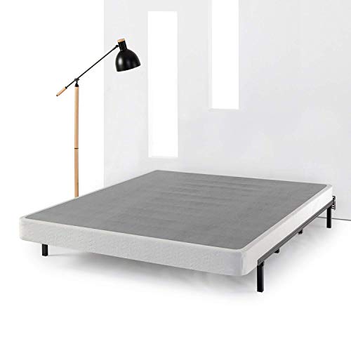 Best Price Mattress Box Spring/Mattress Foundation/Easy Assembly - 5 Inch, Twin XL, Gray/White