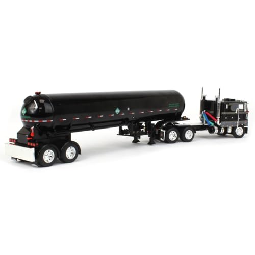 DCP Peterbilt 352 camión 1:64 negro y gris miniatura 3