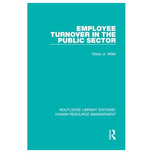 Employee Turnover in the Public Sector (Routledge Library Editions: Human Resource Management)