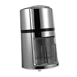 Operitacx Manueller Eiscrusher aus Abs und Edelstahl Tragbarer Ice Chipper für Zuhause und Bar Handbetriebene Eismaschine für Crushed Ice Slush Cones Einfache Reinigung Wiederverwendbar