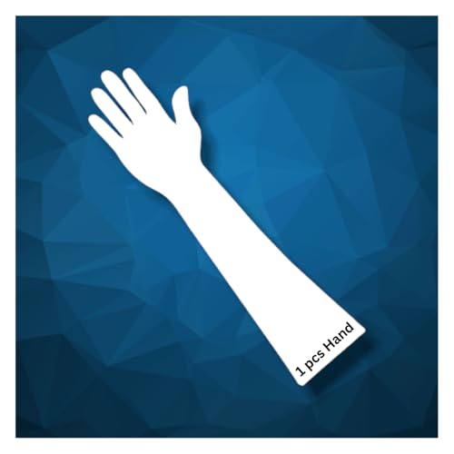 Image of Reusable Acrylic Hand for Mehndi Practice | Acrylic Board | 4mm Sheet Thickness