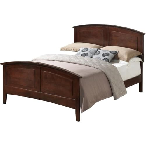 Glory-Furniture-Hammond-Queen-Panel-Bed-in-Cappuccino Glory Furniture Hammond Queen Panel Bed in Cappuccino