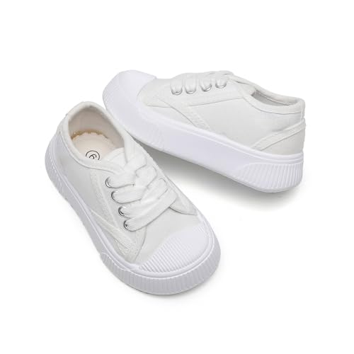 Boys Sneakers for Toddlers Lightweight Breathable Canvas Shoes Comfortable Everyday Outdoor Play for Kids3