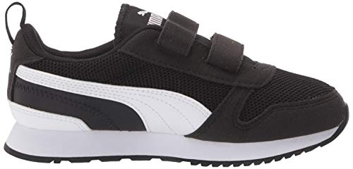 Puma Kids R78 Hook And Loop Sneaker, Black White, 8 Us Unisex Toddler #TOP5
