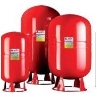 Elbi A112L47 Vaso da espansione per Riscaldamento erce-200, Blu/Rosso/Bianco