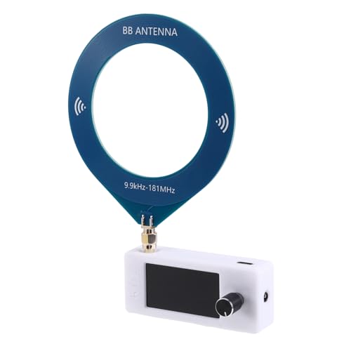 Radio SI4732 receptor premium de 0.5 a 108 MHz con pantalla IPS a color y acabados robustos