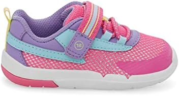 Stride Rite Kids SRT Ian Athletic Sneaker, Pink Multi, 8.5 US Unisex Toddler | Image 2