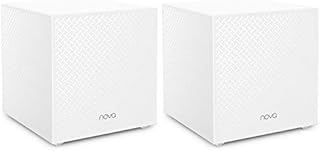 Tenda Nova MW12 Mesh WiFi System - Whole Home WiFi Mesh System - Tri-Band AC2100 - 4000sq² WiFi Coverage - 3 Gigabit Ports - Easy Setup - Replaces WiFi Router and Extender Booster - 2-Pack