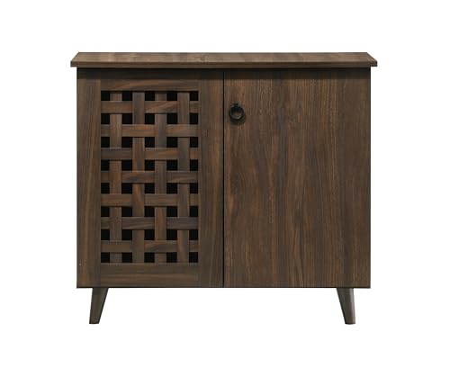 Image of DeckUp Ceylon 2-Door Engineered Wood Shoe Rack (Walnut, Matte Finish)
