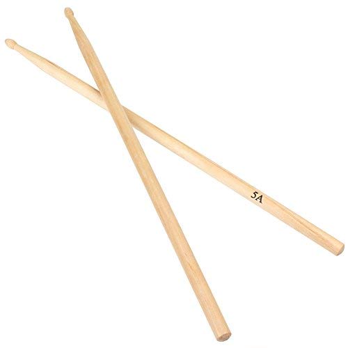 Origlam Drum Sticks 5A Drumstick, Classic Drum Sticks Maple Drumsticks, Maple Wood Drumsticks, Wood Tip Drumstick for Students and Adults