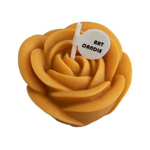 Rosse teaalight Candles | Rosse Shaped Candle Flowers | Valentine's Day Scented Candles | Romantic Soy Wax Aesthetic Decorative Candle | Rosse Flower Shape Candle for Women Valentine Birthday
