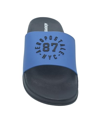 Aeropostale Men’s Slide Sandal – Casual Comfort Slip-On Footwear for Pool, Beach & Everyday Wear4