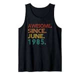 Photo Gallery awesome since june 1985 vintage 38 years old 38th birthday canotta Photo Gallery awesome since june 1985 vintage 38 years old 38th birthday canotta
