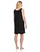 Exquisite Form womens 30807 Nightgown, Midnight Black, 3X US
