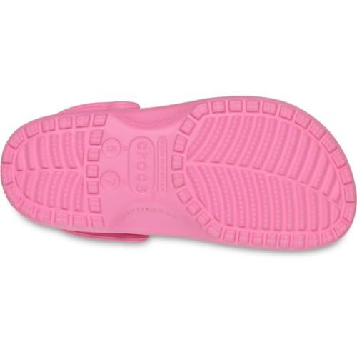 Image of Crocs Men's and Women's Classic Clog, Pink Lemonade, 4 Women /2 Men