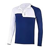 HOHER TRAGEKOMFORT - Das Herren-Langarm-Laufshirt sorgt durch die weiche Polyester-Elasthan-Mischung für ein angenehmes & leichtes Tragegefühl auf deiner Haut bei absoluter Bewegungsfreiheit