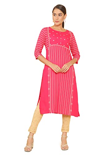 Image of Soch Women's Rayon Printed Regular Dress Shirt