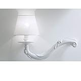 Una lámpara de pared Moderna que ES Una Versión de un Clásico atemporal: El viejo lámpara. estructurada de cerámica blanca con pantalla en Lino Color blanco, sorprendida por SU encantador acabado. material: cerámica y Lino bombilla: E27 1 X MAX 52 W tamaño: saliente 45 cm? altura 32 cm – diámetro 18 cm