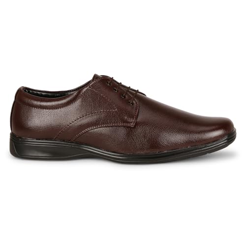 Image of Wenzal Men's Synthetic Lace Up Office wear Comfortable Formal Shoes | Casual Shoes for Men| Royal Look Shoes for Men