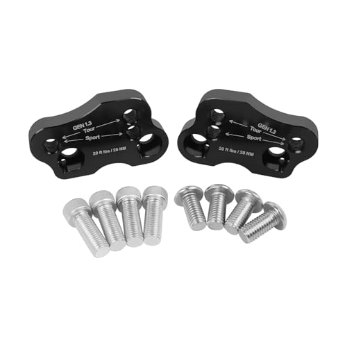 Elevador de manillar para Goldwing GL1800 con abrazaderas de alta precisión