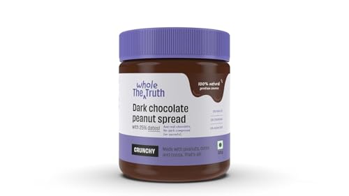 Image of The Whole Truth Whey Protein Concentrate Unflavoured |1 kg (2.2 lbs) & Dark Chocolate Peanut Butter