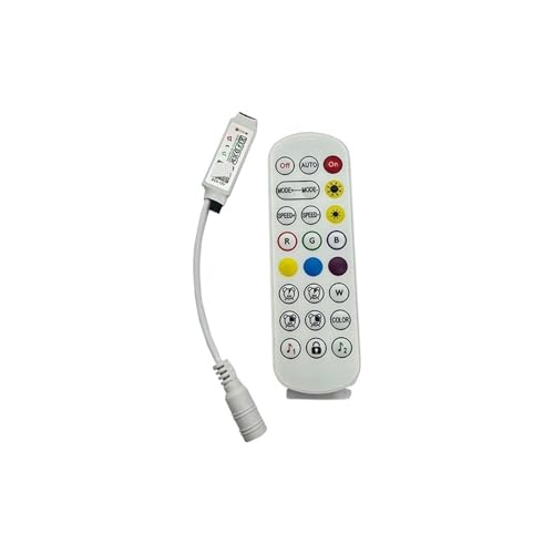 Controlador de música sofisticado de 24 teclas y tira de luz LED 5050RGB premium 2