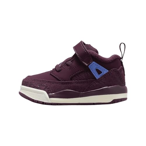 Jordan Spizike Low Baby/Toddler Shoes (FQ3952-641, Bordeaux/Sail/Hyper Royal)