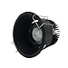 WLBHWL 2.5in/3.3in/4.1in Recessed Anti-Glare LED Downlight - 3CCT Selectable 3500K-6000K,110LM/W, Trim Can Lights,5W, 7W, 9W, 15W, 20W, Round Black Trim, 98 CRI