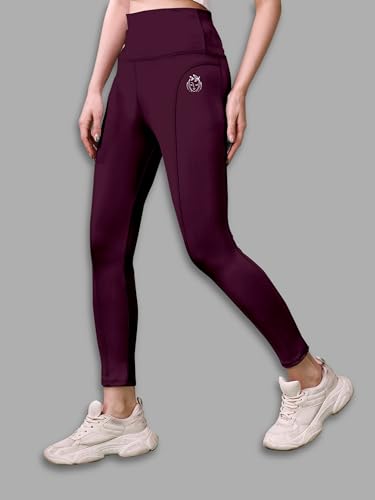 Image of Tight /Pants /Legging with Side Pocket, Stretchy Tights and a high Waist for Women and Girls' use in The Gym,Yoga,Running,Cycling