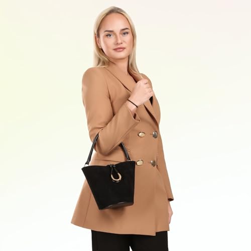 Sac à main noir moyen fini le désordre avec ce format compact optimal - 2