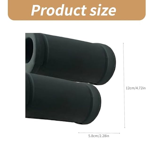 1 Pair Arm Training Rod Grips Barbell Hand Grips Strengthener Weightlifting Rod Grip Dumbbell Resin Grip Barbell