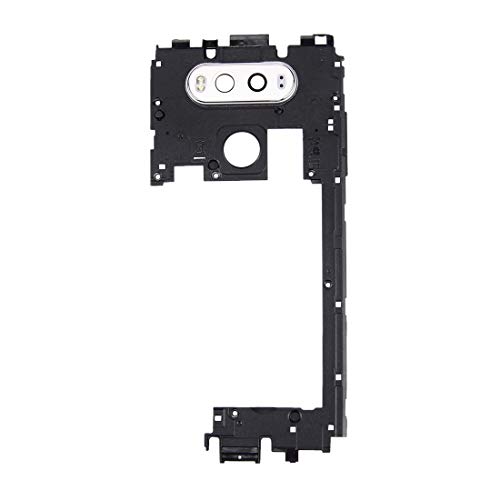 Cadre de logement arrière supérieur LG V20 noir et silver pour version à une seule carte