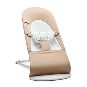 BabyBjörn Bouncer Balance Soft, Woven/Jersey, Beige/Gray