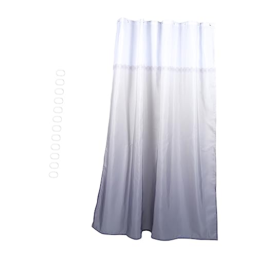 Cabilock Kit De Cortina De Ducha Cortina Divisoria De Bañera Resistente Al Agua