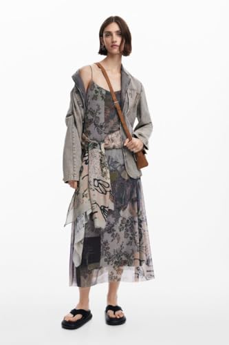 Desigual Women's Woman Knit Dress Straps3