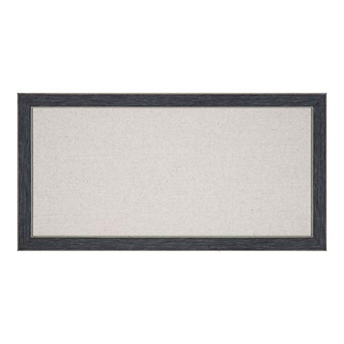 DesignOvation Wyeth Rustic Framed Linen Fabric Pinboard, 13 DesignOvation Wyeth Rustic Framed Linen Fabric Pinboard, 13