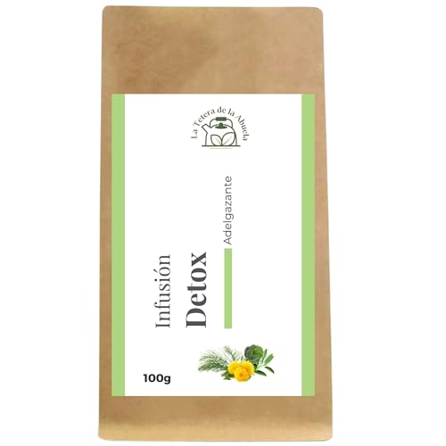 Infusión Detox 100 g – Mezcla Natural con Diente de León, Alcachofera y Cola de Caballo – Ayuda Depurativa y Diurética – Infusión a Granel para Bienestar Diario