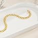 ERIN MARIE 14K Gold Bracelets for Women & Men Gold Bracelet for Women Classic Dense Cuban Link Bracelets for Men Women’s Dainty Cuban Chain Jewelry Gifts 6.5'' 7'' 7.5'' 8'' 9''