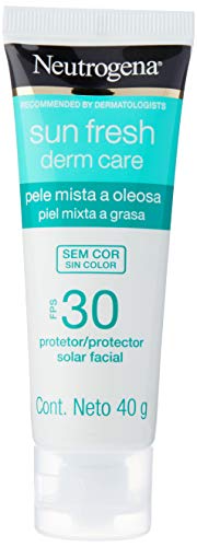 Neutrogena Sun Fresh Oily Skin sem Cor Fps 30, Neutrogena