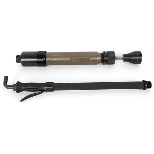 Yidubid D9 Pneumatic Tamping Machine, 0.63mpa 1180mm Length Earth Sand Rammer Tamper Air Tamper Hammer Sander for Industry Construction Projects Black,One Size
