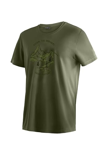 Chemise de randonnée Homme Maier Sports Dieter Print technique pour la marche